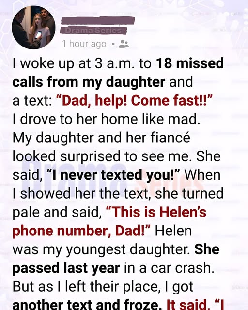 Part2: I Woke Up to 18 Missed Calls from My Late Daughter at 3 A.M. — What Happened Next Shattered My Heart