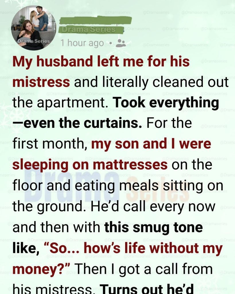 Part1: He Mocked Me for “Living Without His Money”—Until His Mistress Exposed the Truth