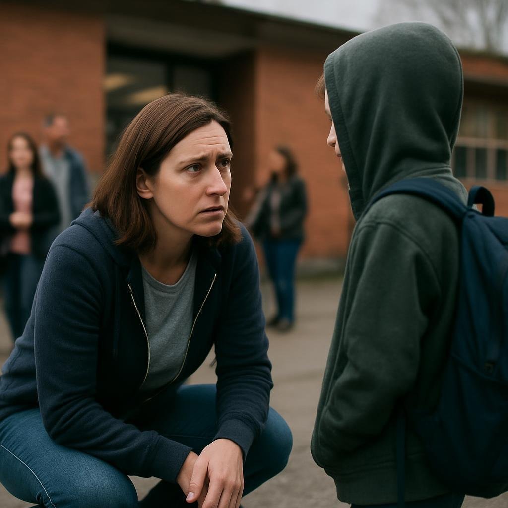 Devant l’école, un garçon de 7 ans m’a suppliée de le raccompagner chez lui