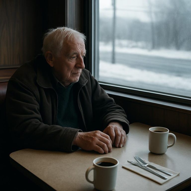 He Ordered Breakfast for Two Every Sunday — But He Was Never Waiting Alone