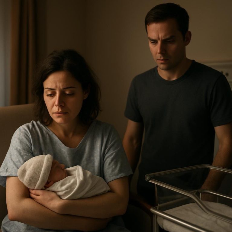 He Saw Our Newborn’s Birthmark and Accused Me — Then the Truth Changed Everything