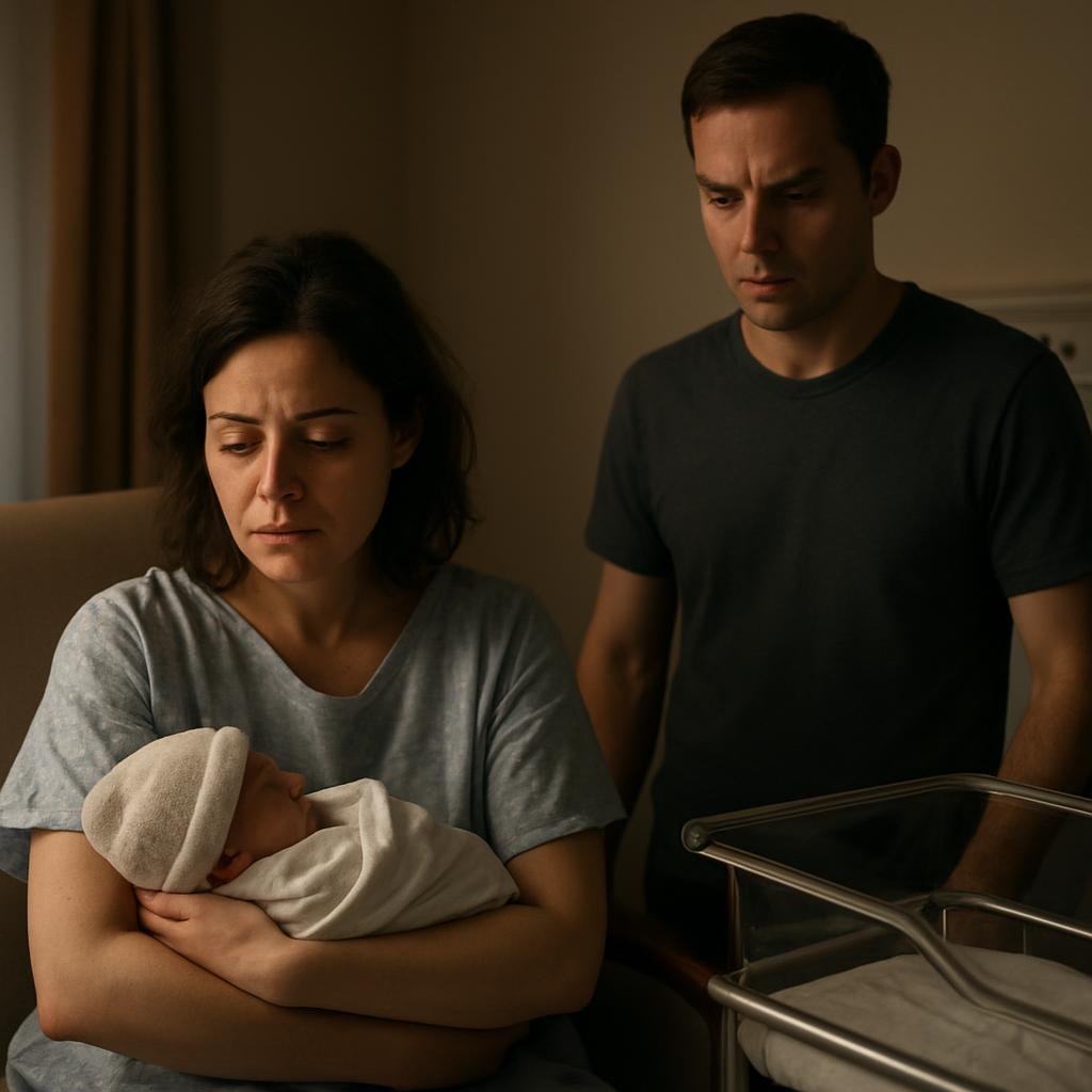 He Saw Our Newborn’s Birthmark and Accused Me — Then the Truth Changed Everything