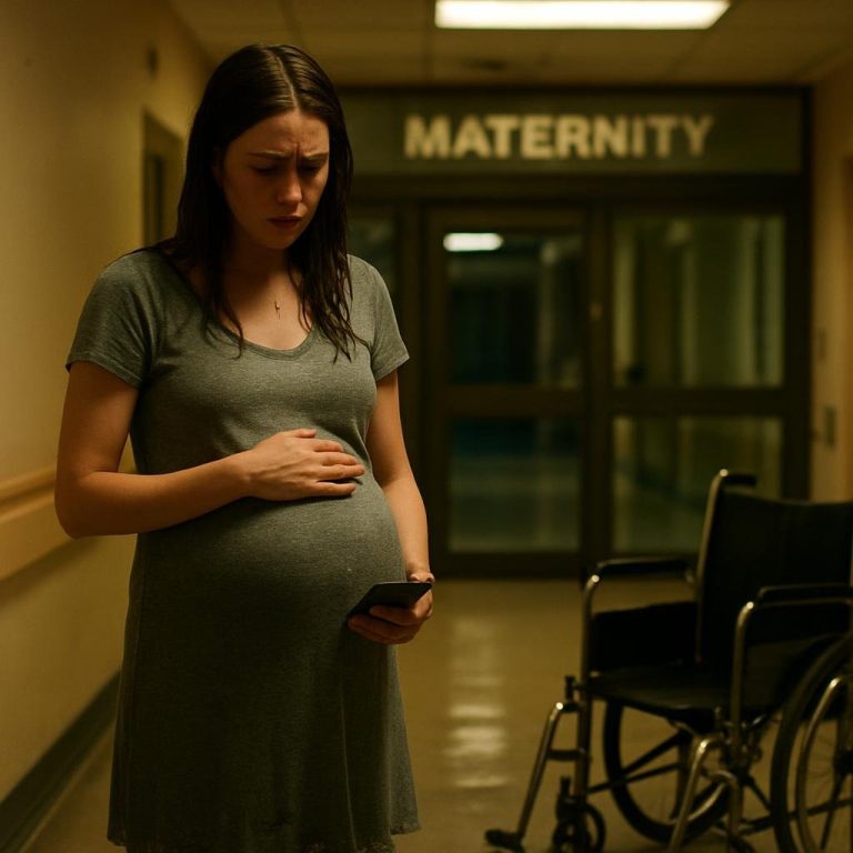 He Told Me to Handle Labor Alone — Then My Father Walked In