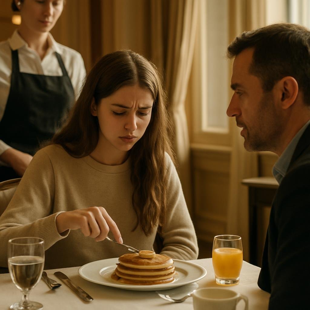 Breakfast becomes the moment everything starts to shift.