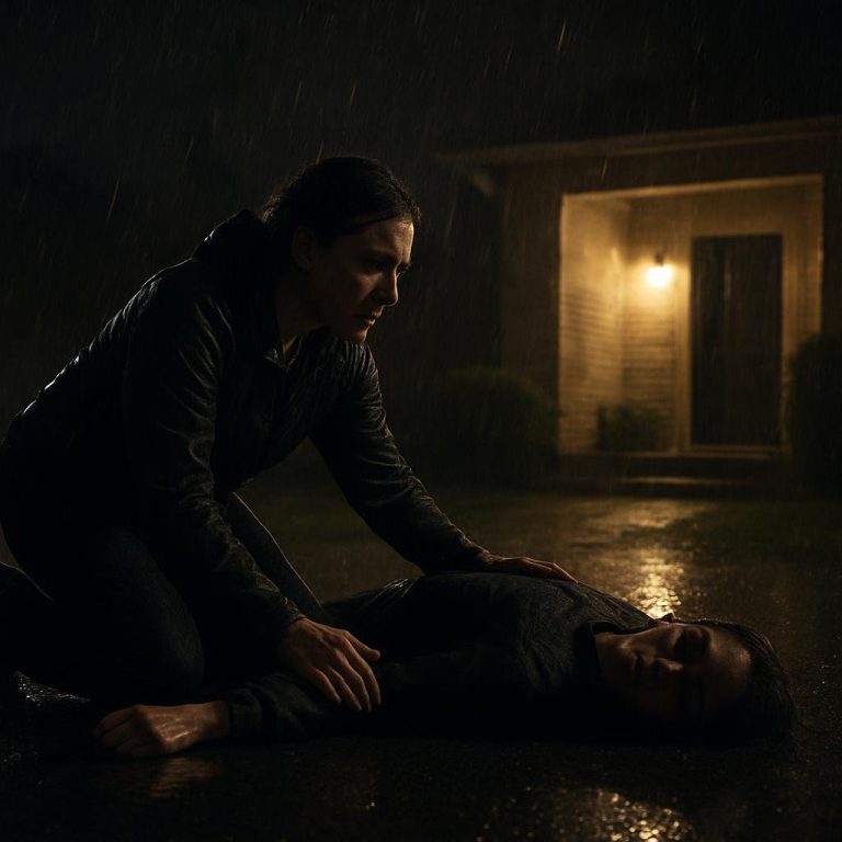 J’ai trouvé ma fille inconsciente sous la pluie devant chez son père — puis j’ai compris