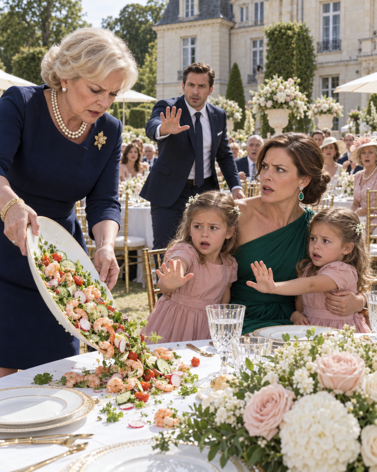 Ma belle-mère a retiré les assiettes de mes filles devant 90 invités