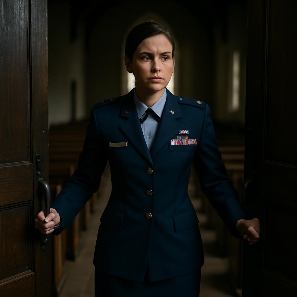 My Father Destroyed My Wedding Dress — Then My Uniform Changed Everything