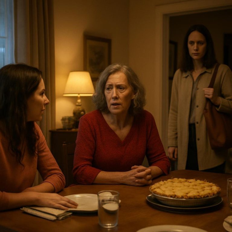 My Mom’s Boyfriend Always Left Before Dessert — Then My Daughter Followed Him