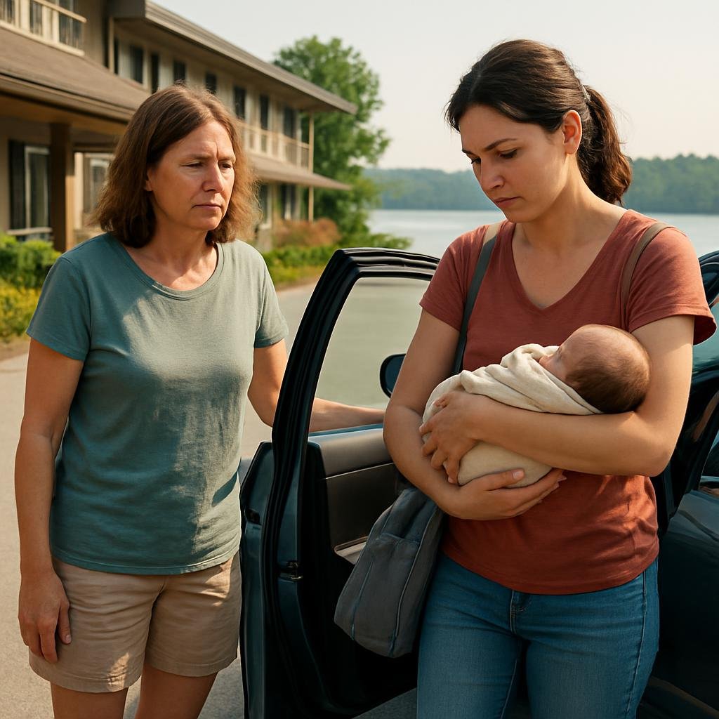 I Picked Up My 19-Year-Old Daughter — She Walked Out With a Newborn